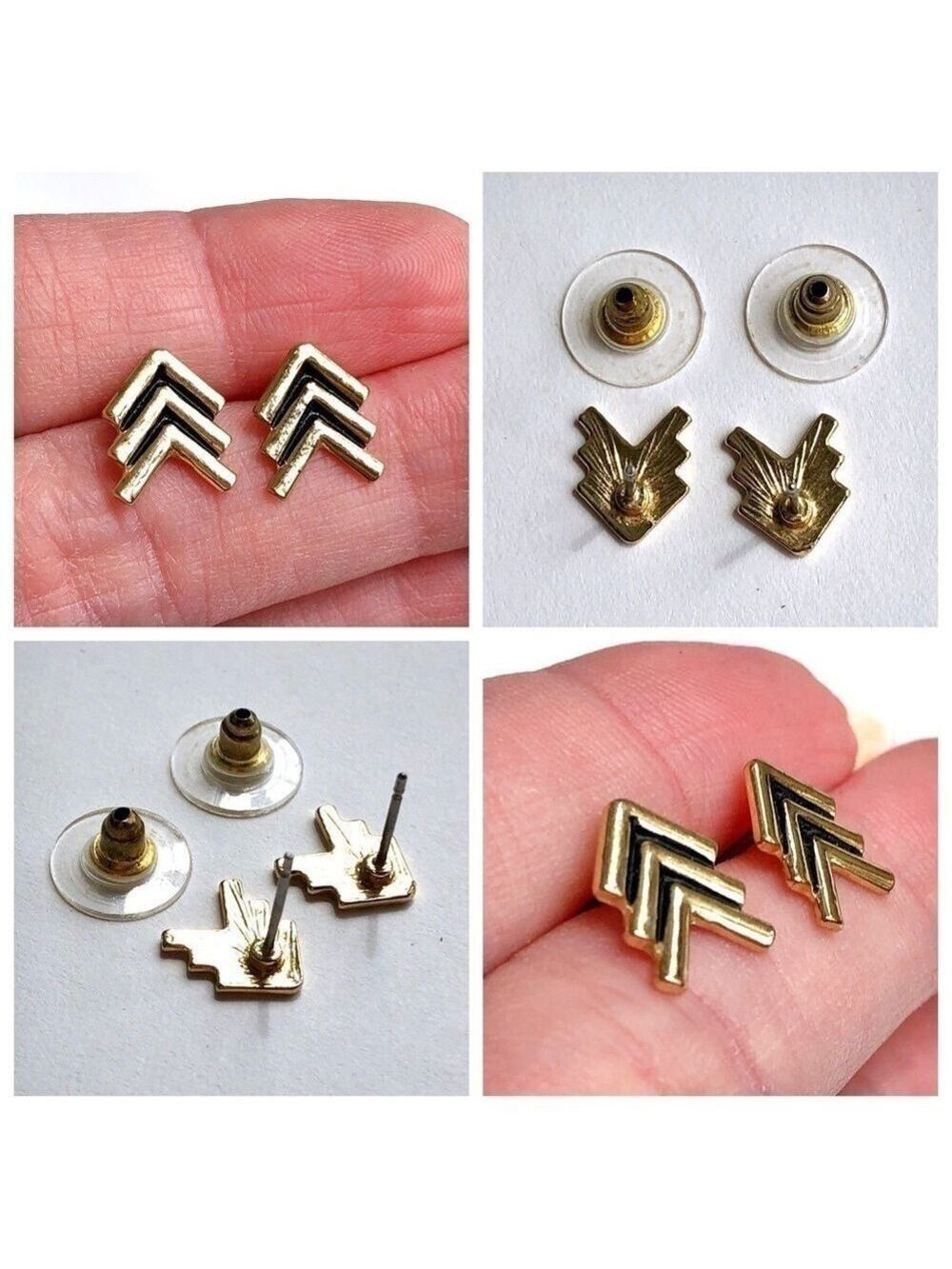 Gold Stud Earring Bundle - Picture 9 of 11